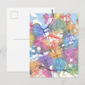 Postale Carte Queens New York (Devant / Derrière)