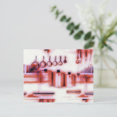 Postale Carte Recette Cuisine (Debout devant)