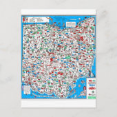 Postale Carte Retro 1966 Ohio (Devant)