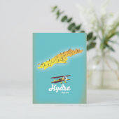 Postale Carte rétro de Hydra Grèce (Debout devant)