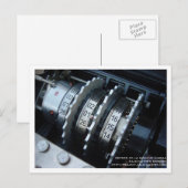 Postale Carte Rotor Enigma (Devant / Derrière)