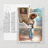 Postale Carte Saint José Luis Sánchez del Rio (Devant / Derrière)