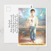 Postale Carte Saint José Luis Sánchez del Rio (Devant / Derrière)