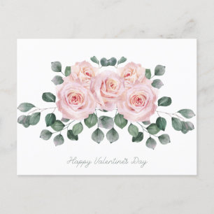 Postale Carte Saint Valentin "Heureuse Sainte-Valentin"