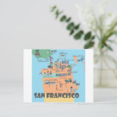 Postale Carte San Francisco California (Debout devant)