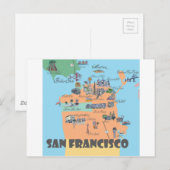 Postale Carte San Francisco California (Devant / Derrière)