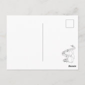 Postale Carte Saturnalia Amarantus (Dos)