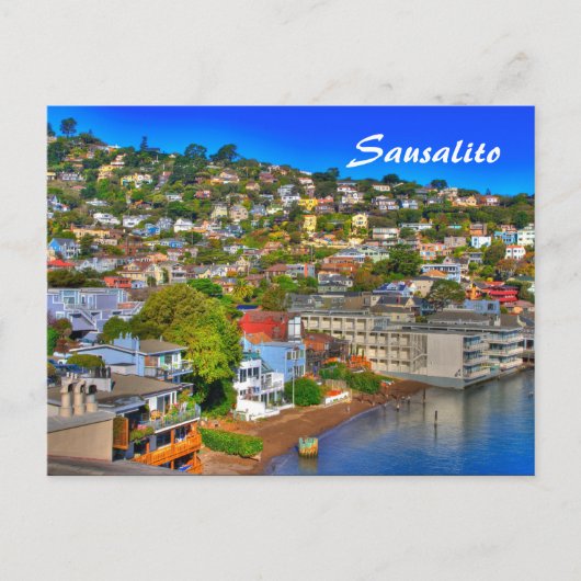 Postale Carte Sausalito (Devant)