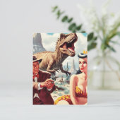 Postale Carte Sci-Fi Rétro vers le haut (Debout devant)