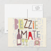 Postale Carte Scouse - Bezzie Mate (Devant / Derrière)