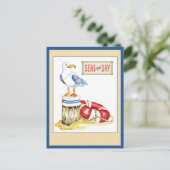 Postale Carte Seagull en tout temps (Debout devant)