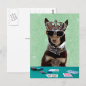 Postale Carte Shark King (Devant / Derrière)