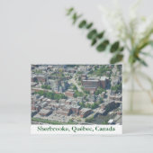 Postale Carte Sherbrooke, Québec, Canada (Debout devant)