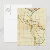 Postale Carte simple Amérique (Devant / Derrière)