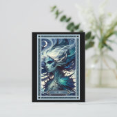 Postale Carte Siren Tarot (Debout devant)