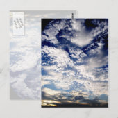 Postale Carte Sky Post du matin (Devant / Derrière)