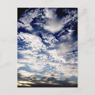 Postale Carte Sky Post du matin
