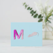 Postale Carte souris (Debout devant)