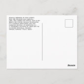 Postale Carte souvenir "Don't Forget Winona" (Dos)