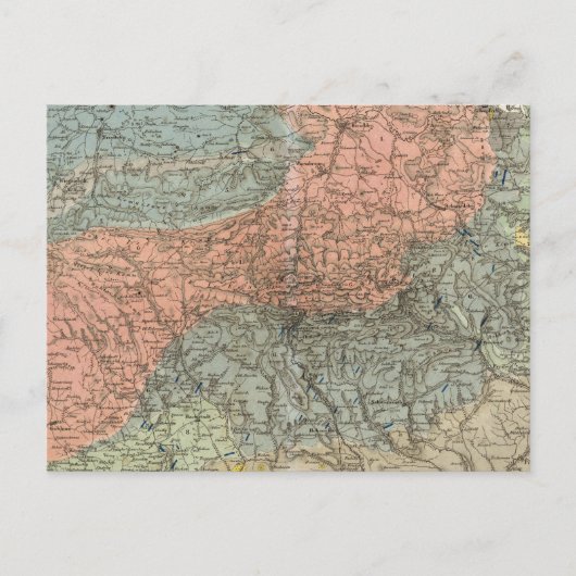 Postale Carte spéciale des montagnes géantes (Devant)