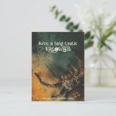 Postale Carte 🕷️ Spider HALLOWEEN (Debout devant)