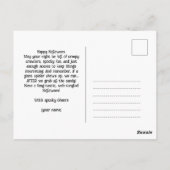 Postale Carte 🕷️ Spider HALLOWEEN (Dos)