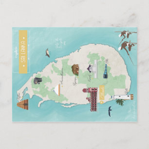 Postale Carte Sri Lanka