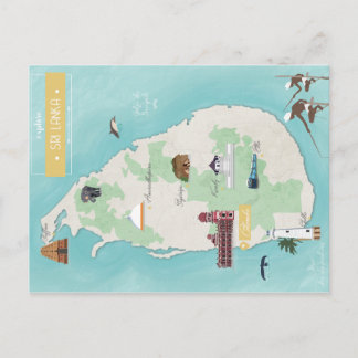 Postale Carte Sri Lanka