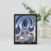 Postale Carte Star Fractale (Debout devant)