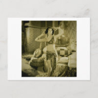 Carte Sterevoview de l'époque du film silencieux