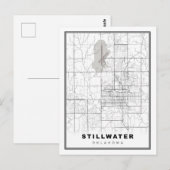 Postale Carte Stillwater (Devant / Derrière)