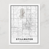 Postale Carte Stillwater (Devant)