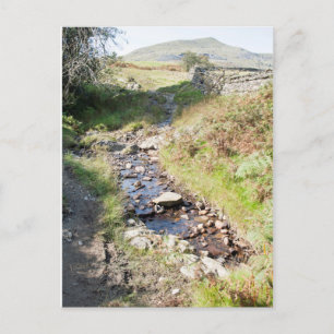 Postale Carte Stream Coniston Cumbrai England