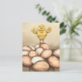 Postale Carte Strong Chick (Debout devant)