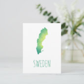 Postale Carte Suède (Debout devant)