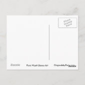 Postale Carte Sunflower Post (Dos)