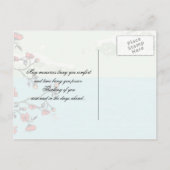 Postale Carte Sunset Sympathy (Dos)