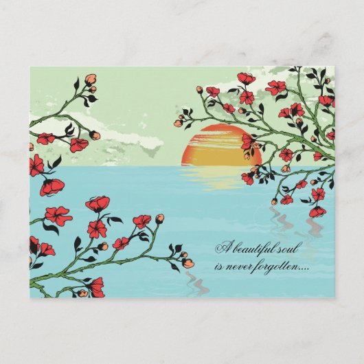 Postale Carte Sunset Sympathy (Devant)