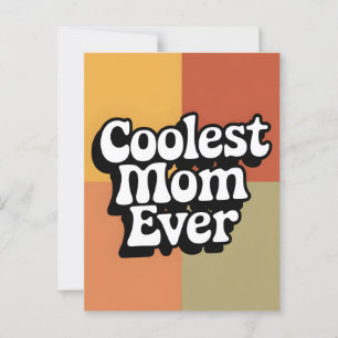Postale Carte Super de la Fête des Mères jamais rétro
