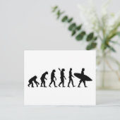 Postale Carte surf de surf Evolution (Debout devant)