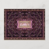 Postale Carte table TriompheL Liza (Devant)