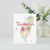 Postale Carte Taiwan (Debout devant)