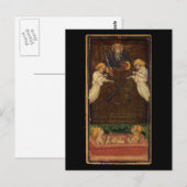 Postale Carte Tarot du jugement (Devant / Derrière)