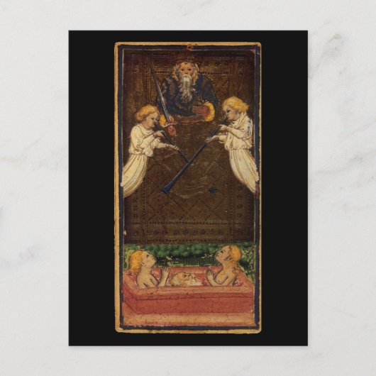 Postale Carte Tarot du jugement (Devant)