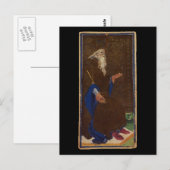 Postale Carte Tarot Empereur (Devant / Derrière)