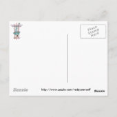 Postale Carte Tarot Femme Coincée (Dos)