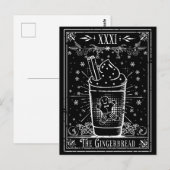Postale Carte Tarot Latte Gingerbread (Devant / Derrière)