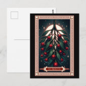 Postale Carte Tarot Mistletoe (Devant / Derrière)