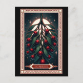 Postale Carte Tarot Mistletoe (Devant)