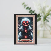 Postale Carte Tarot Snowman (Debout devant)